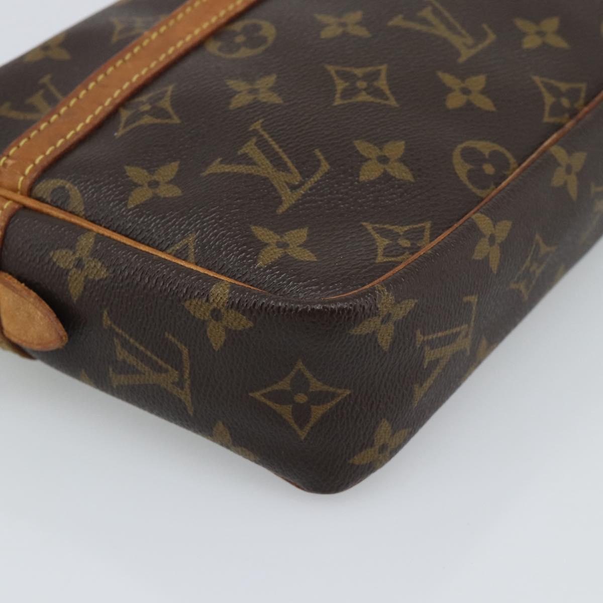 LOUIS VUITTON Monogram Compiegne 23 Clutch Bag M51847 LV Auth 190959A