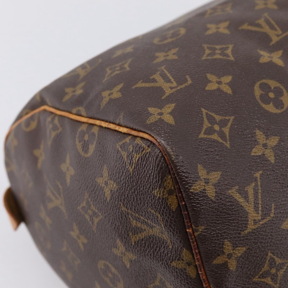 LOUIS VUITTON Monogram Speedy 30 Hand Bag M41526 LV Auth 190960A