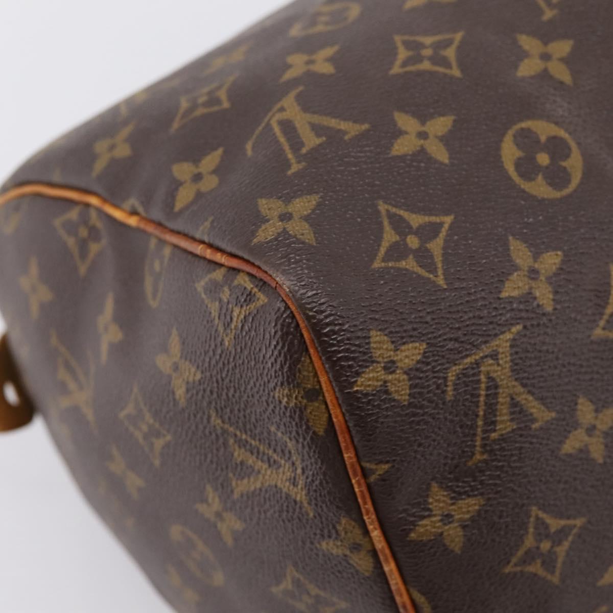 LOUIS VUITTON Monogram Speedy 30 Hand Bag M41526 LV Auth 190960A
