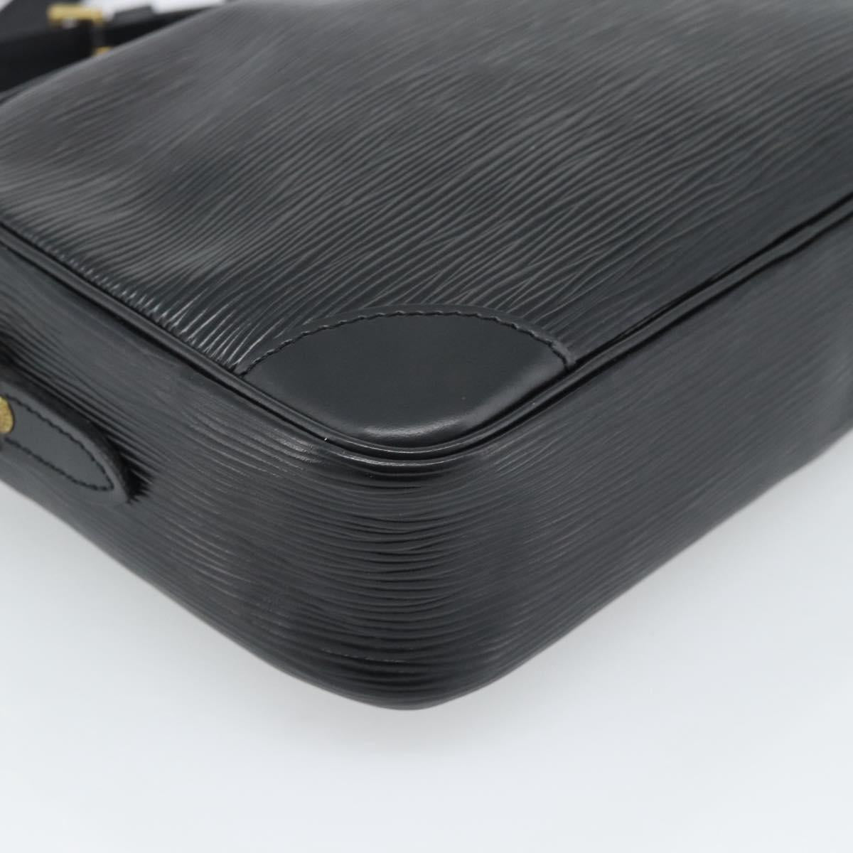 LOUIS VUITTON Epi Trocadero 23 Shoulder Bag Black M52302 LV Auth 190966V