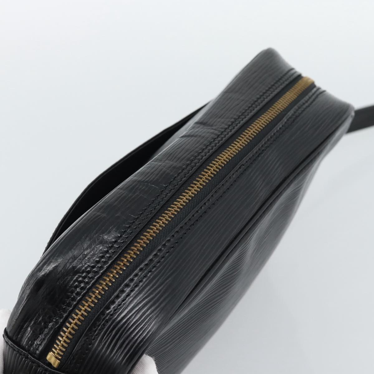 LOUIS VUITTON Epi Trocadero 23 Shoulder Bag Black M52302 LV Auth 190966V