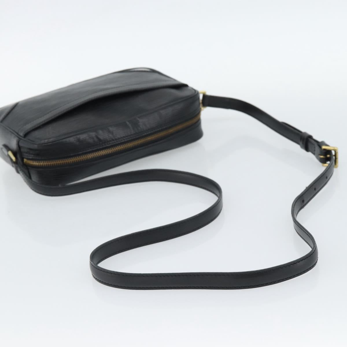 LOUIS VUITTON Epi Trocadero 23 Shoulder Bag Black M52302 LV Auth 190966V