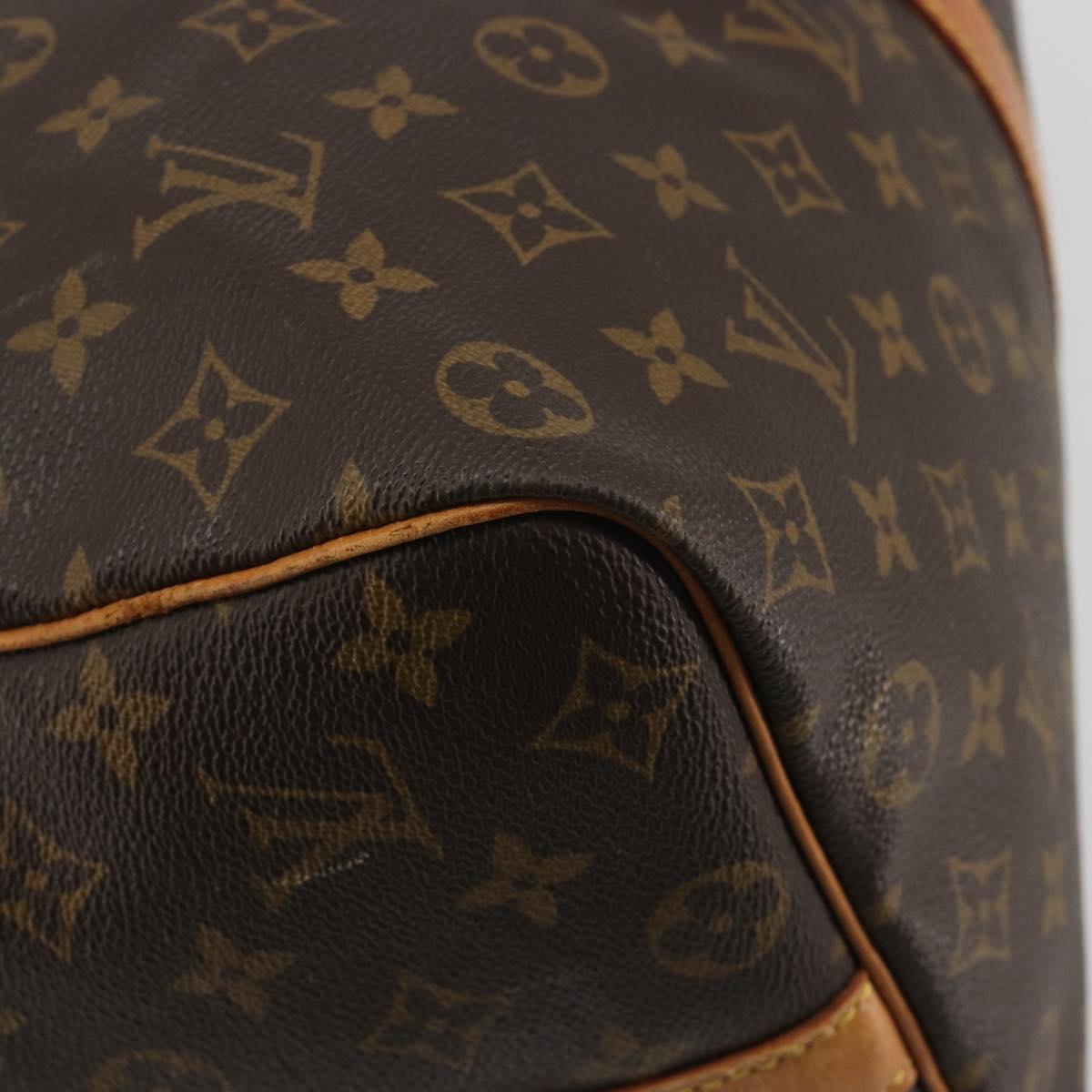 LOUIS VUITTON Monogram Keepall Bandouliere 50 Boston Bag M41416 LV Auth 190968A