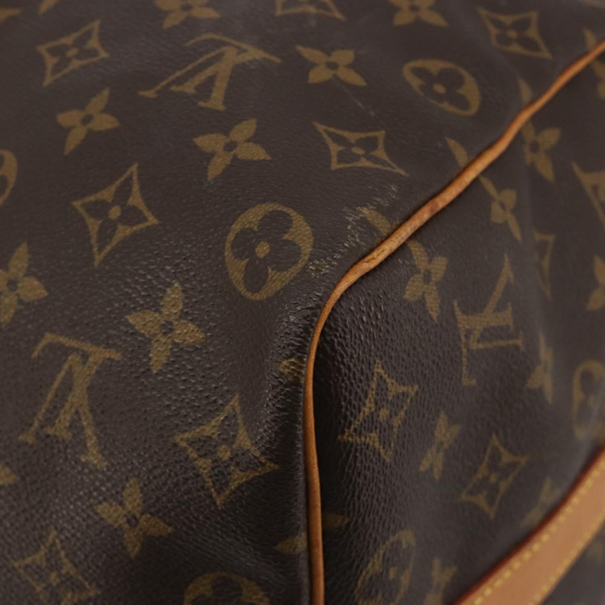 LOUIS VUITTON Monogram Keepall Bandouliere 50 Boston Bag M41416 LV Auth 190968A