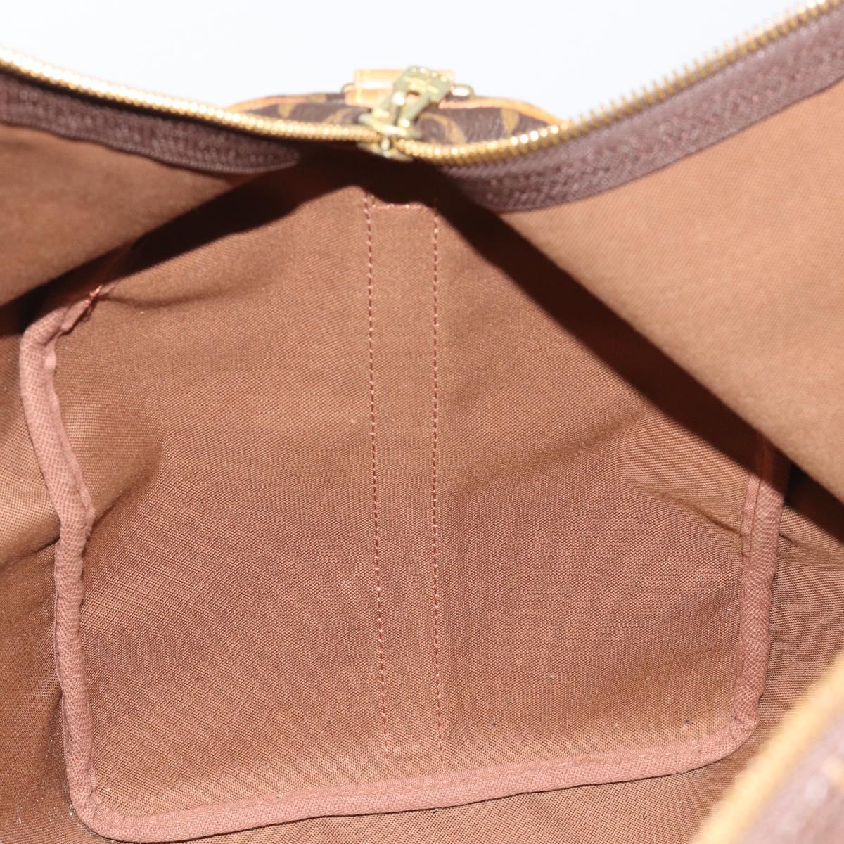 LOUIS VUITTON Monogram Keepall Bandouliere 50 Boston Bag M41416 LV Auth 190968A