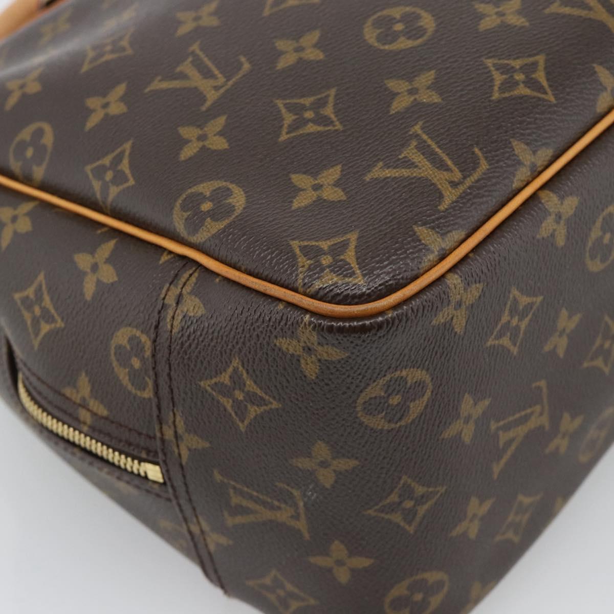 LOUIS VUITTON Monogram Deauville Hand Bag M47270 LV Auth 190969A