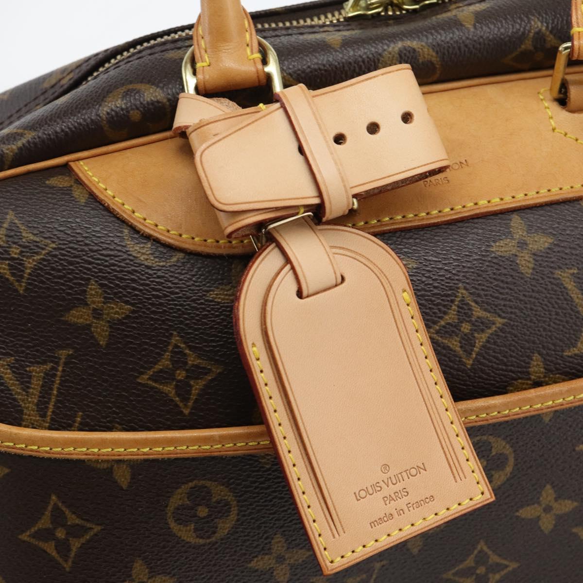 LOUIS VUITTON Monogram Deauville Hand Bag M47270 LV Auth 190969A