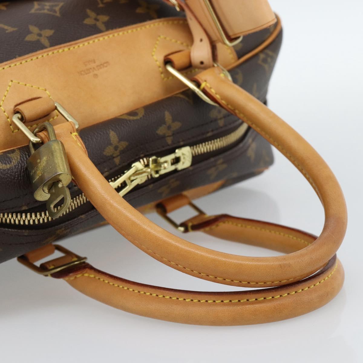 LOUIS VUITTON Monogram Deauville Hand Bag M47270 LV Auth 190969A