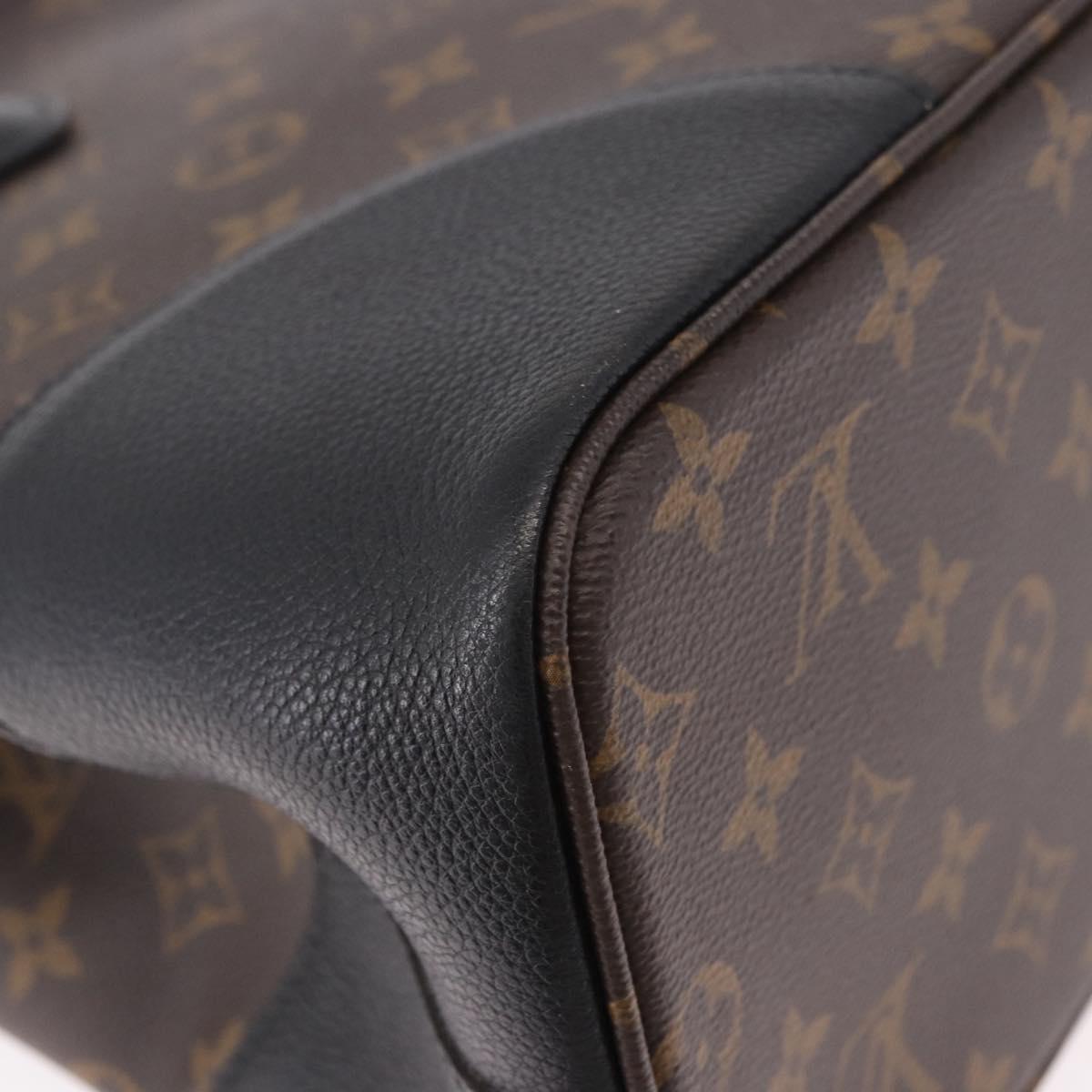 LOUIS VUITTON Monogram Flandrin Hand Bag Black M41595 LV Auth 190975A