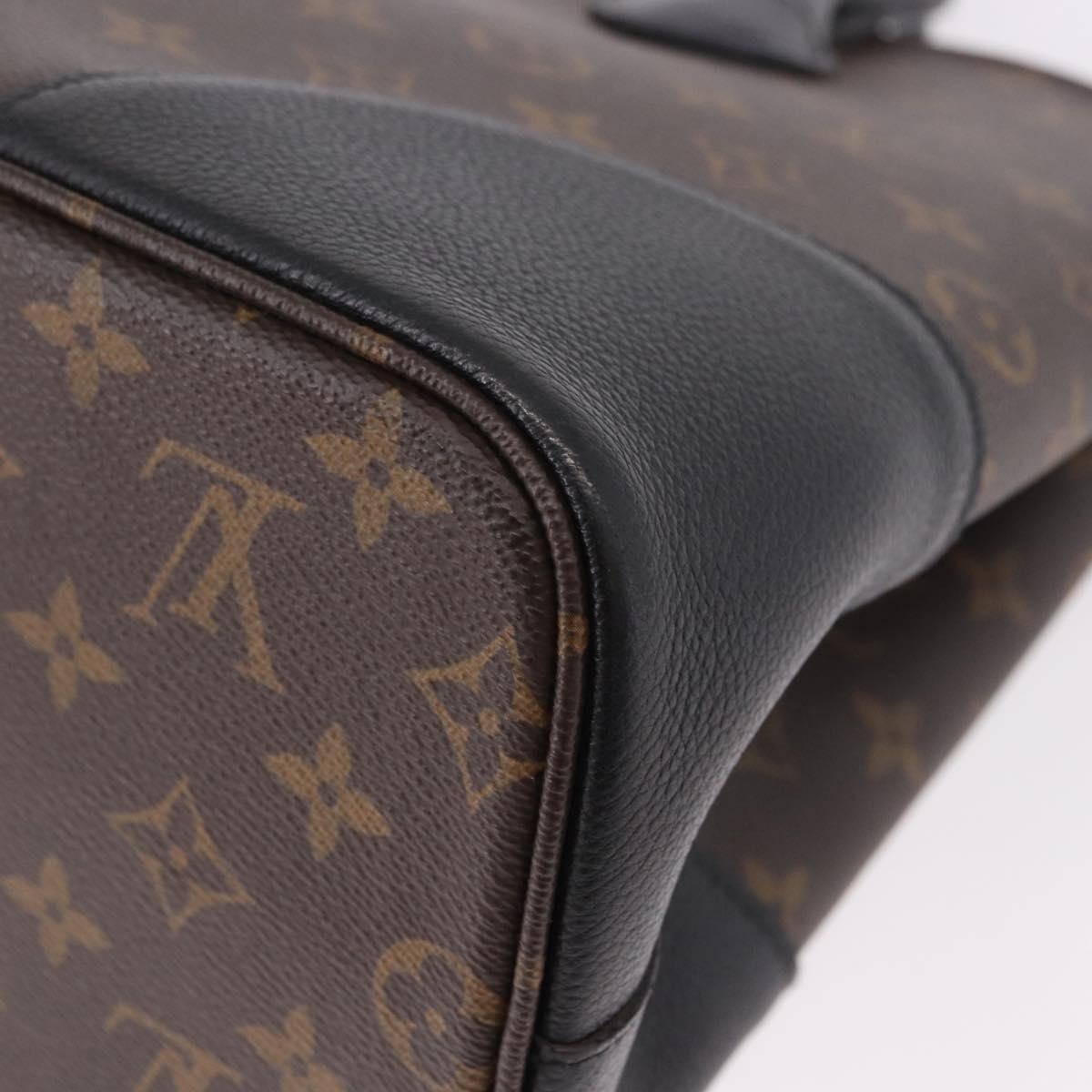LOUIS VUITTON Monogram Flandrin Hand Bag Black M41595 LV Auth 190975A