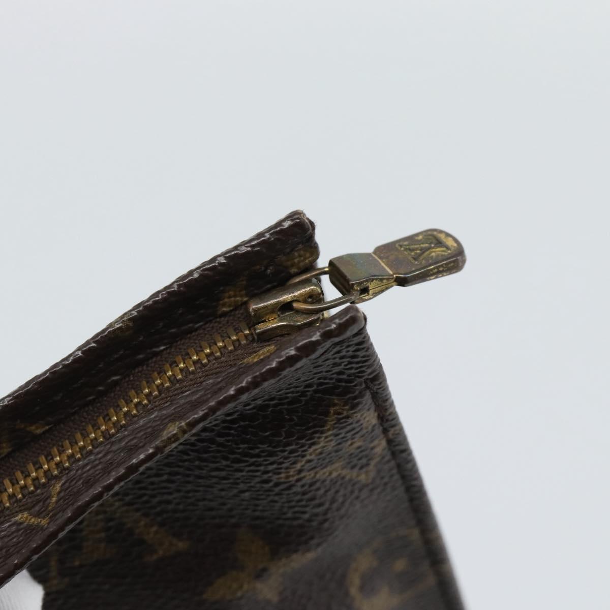 LOUIS VUITTON Monogram Poche Toilette 26 Pouch M47542 LV Auth 190978