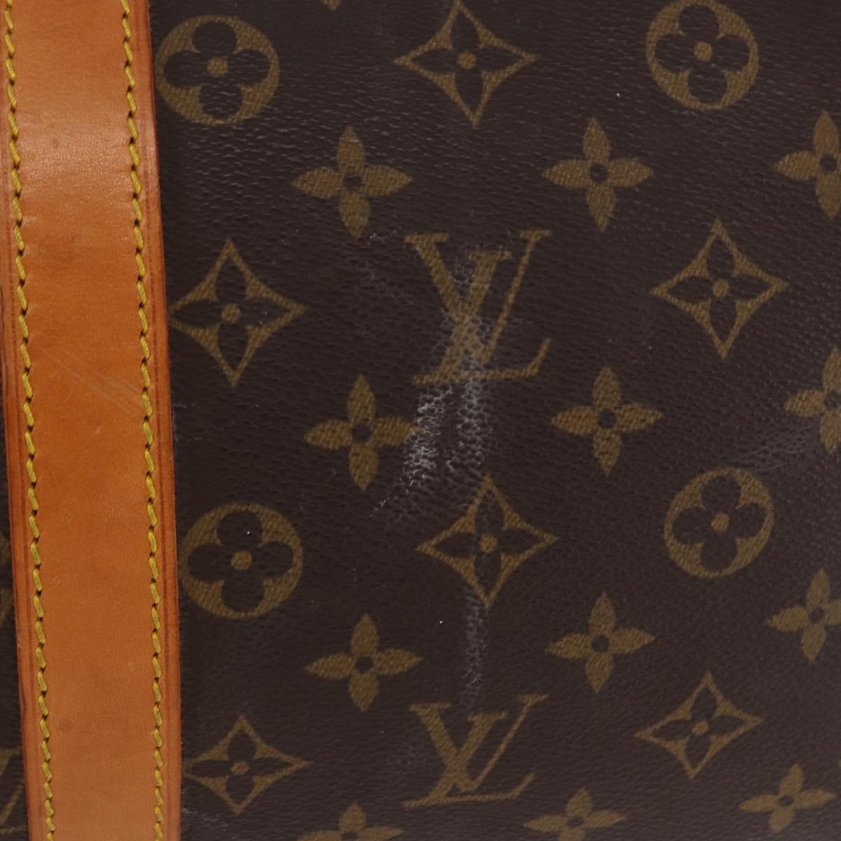 LOUIS VUITTON Monogram Keepall 45 Boston Bag M41428 LV Auth 190984