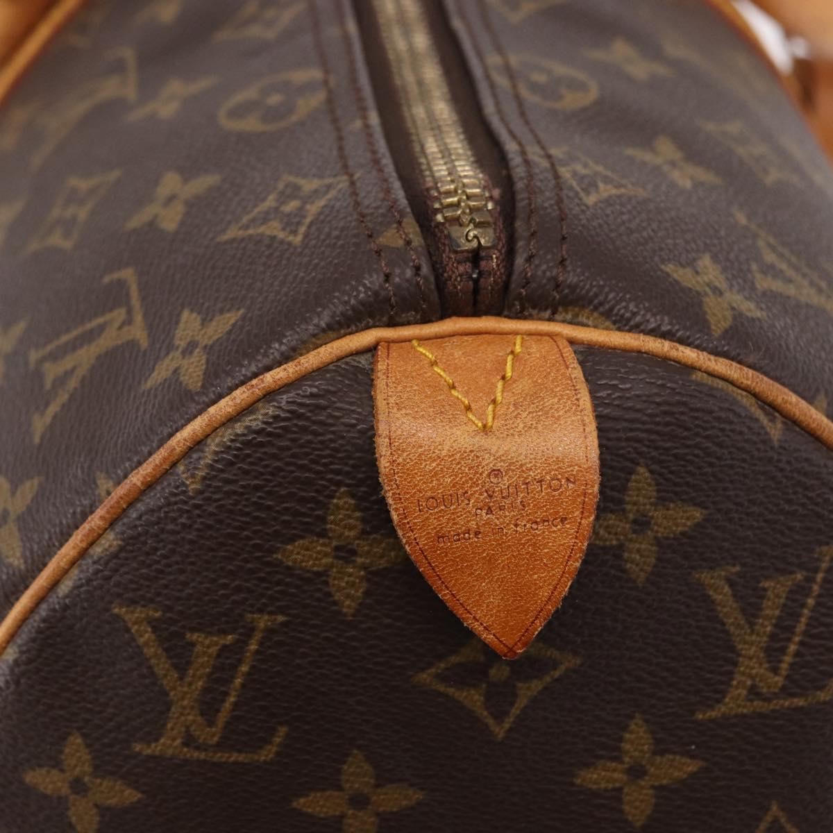 LOUIS VUITTON Monogram Keepall 45 Boston Bag M41428 LV Auth 190984