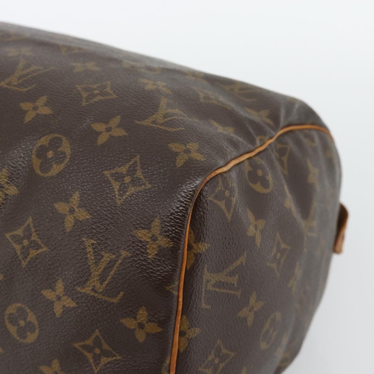 LOUIS VUITTON Monogram Speedy 30 Hand Bag M41526 LV Auth 190986A