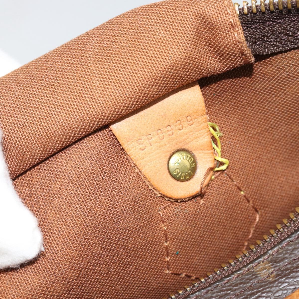 LOUIS VUITTON Monogram Speedy 30 Hand Bag M41526 LV Auth 190986A