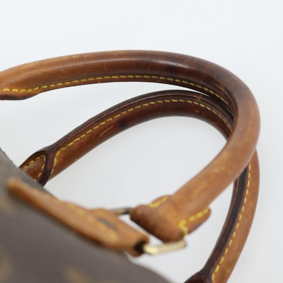 LOUIS VUITTON Monogram Speedy 30 Hand Bag M41526 LV Auth 190986A