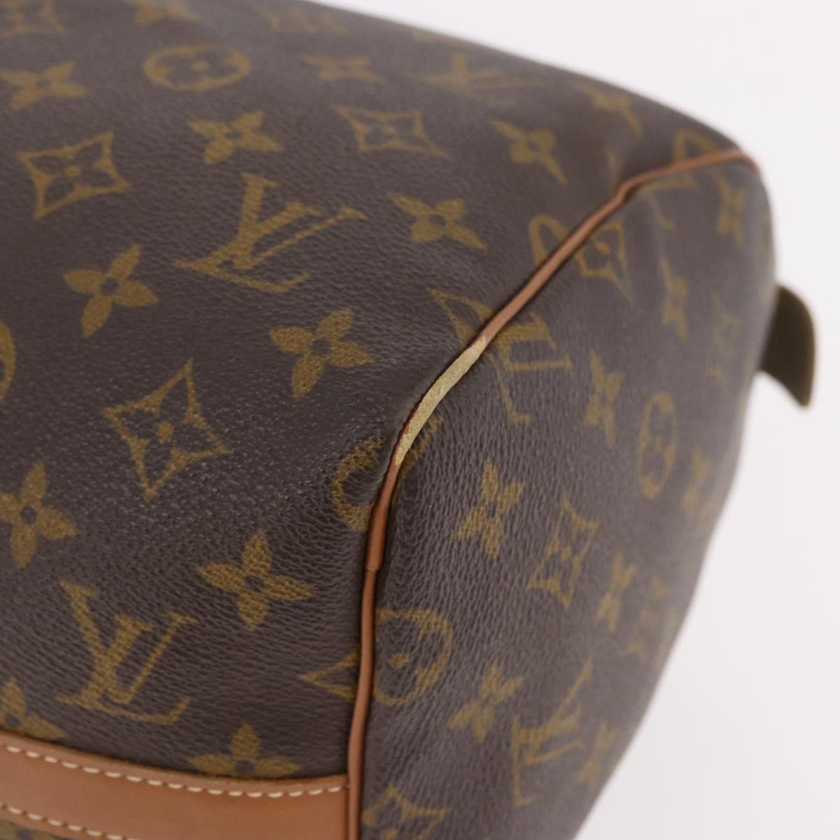 LOUIS VUITTON Monogram Speedy 35 Hand Bag USA limited LV Auth 190987