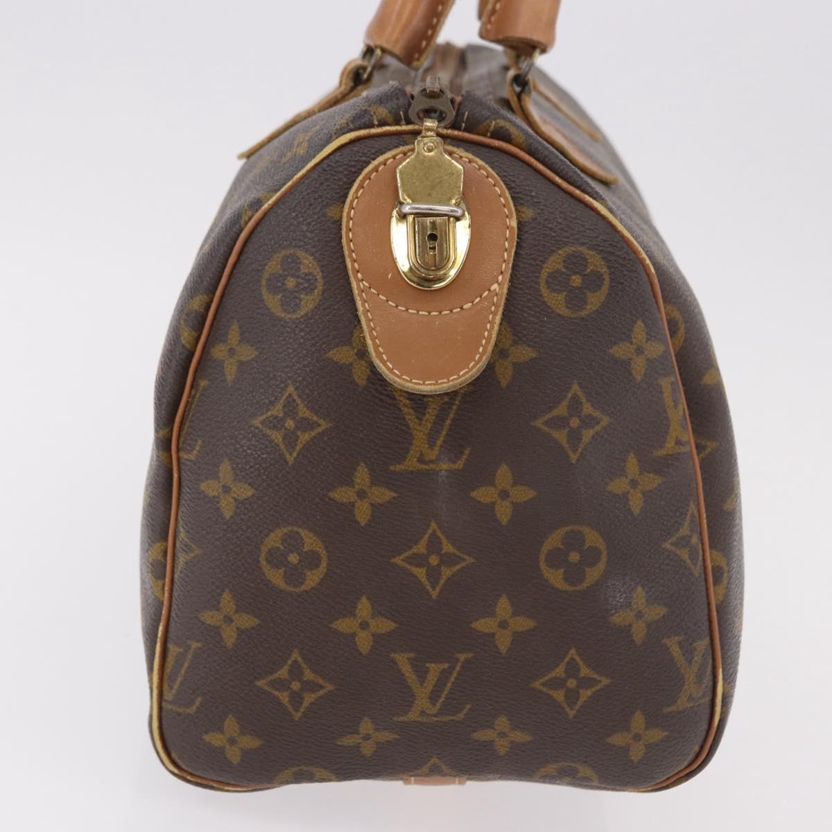 LOUIS VUITTON Monogram Speedy 35 Hand Bag USA limited LV Auth 190987