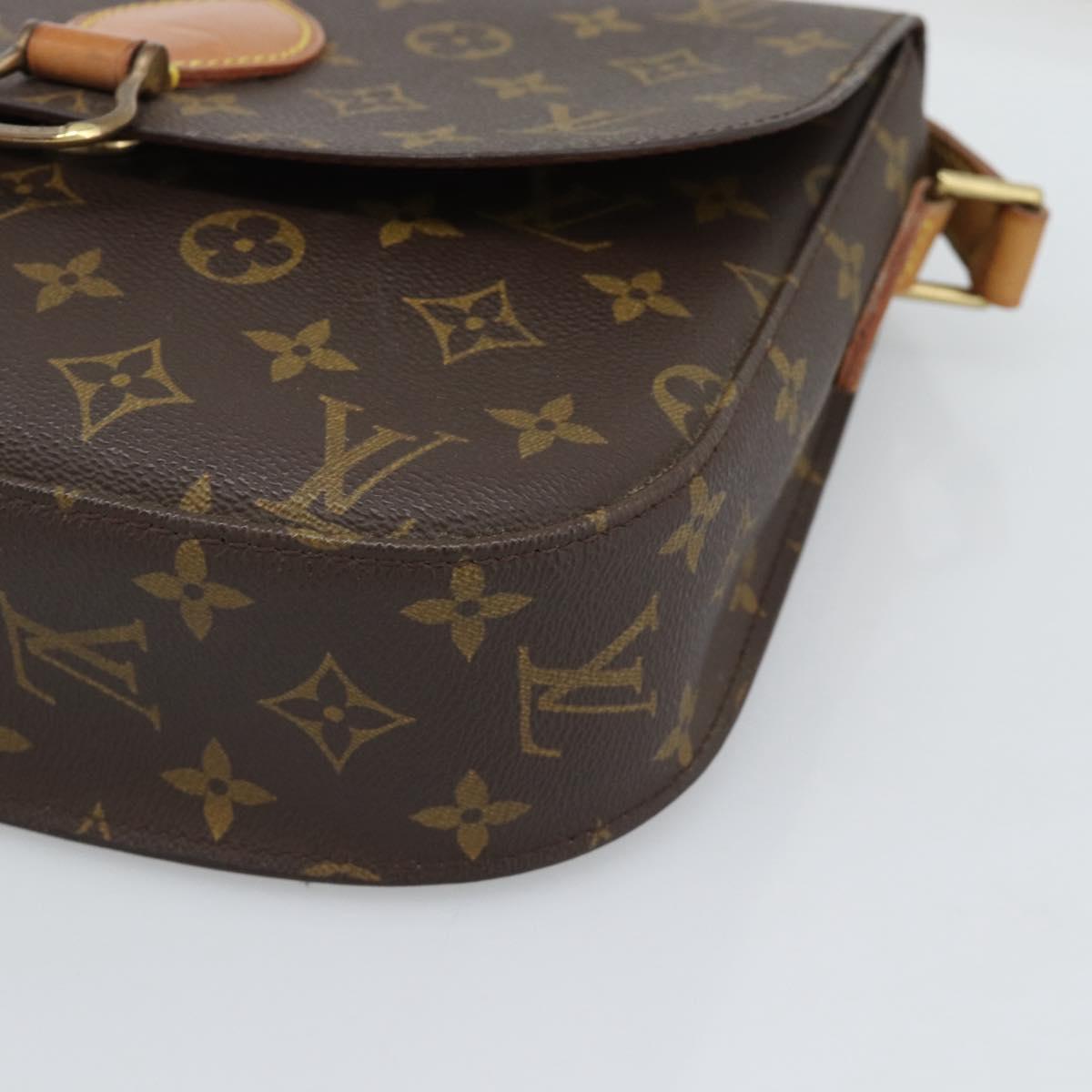 LOUIS VUITTON Monogram Saint Cloud GM Shoulder Bag M51242 LV Auth 190992
