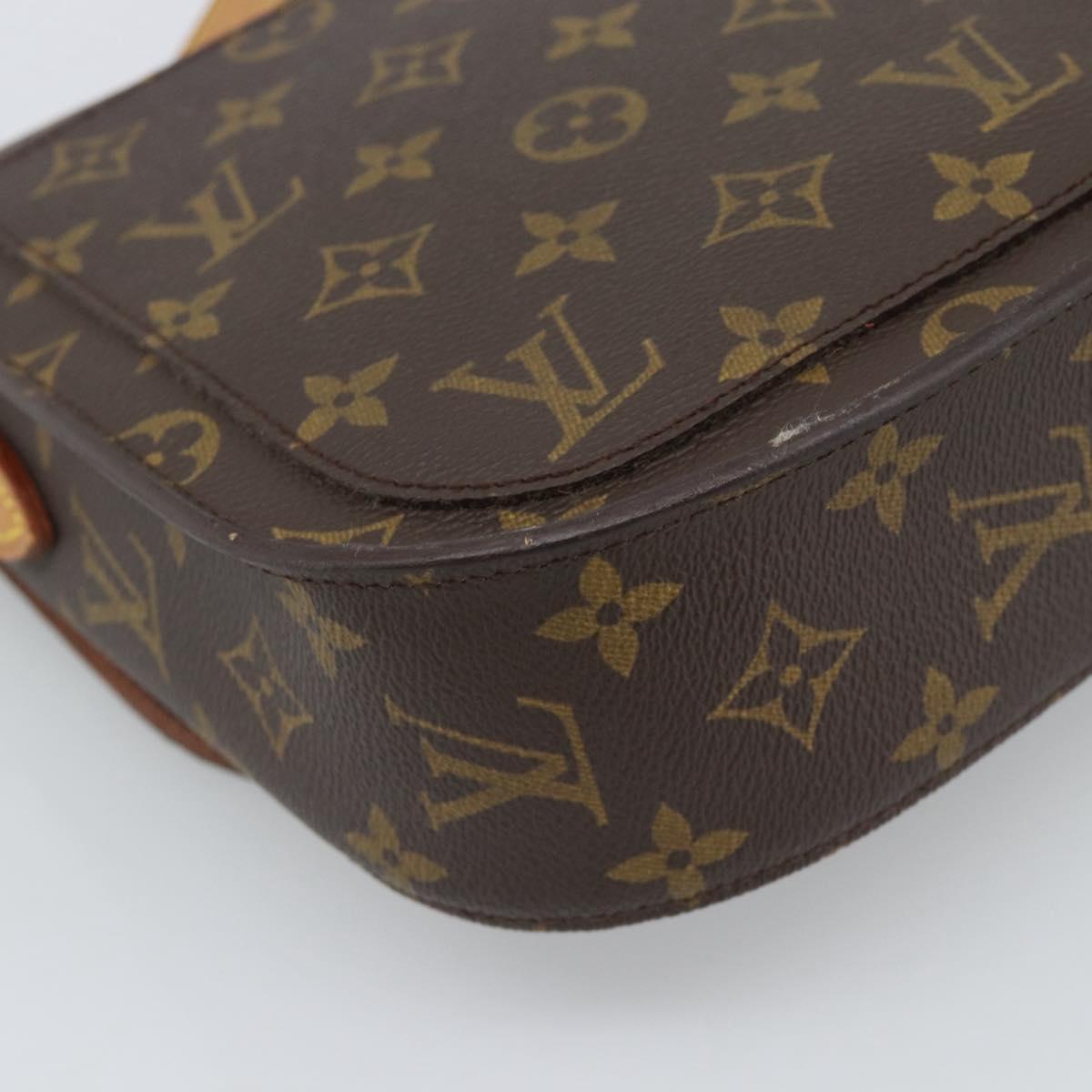 LOUIS VUITTON Monogram Saint Cloud GM Shoulder Bag M51242 LV Auth 190992