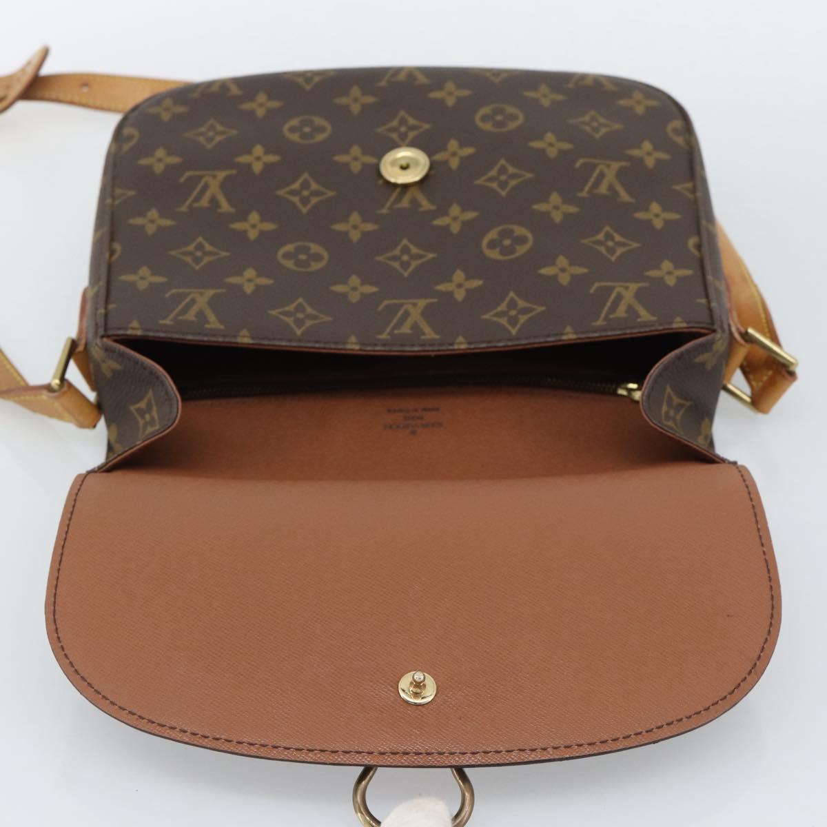 LOUIS VUITTON Monogram Saint Cloud GM Shoulder Bag M51242 LV Auth 190992