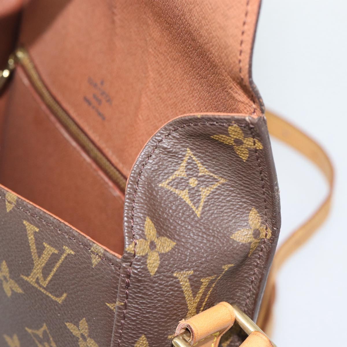 LOUIS VUITTON Monogram Saint Cloud GM Shoulder Bag M51242 LV Auth 190992