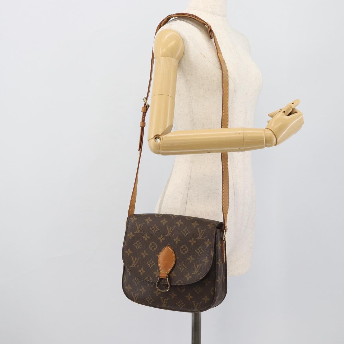 LOUIS VUITTON Monogram Saint Cloud GM Shoulder Bag M51242 LV Auth 190992