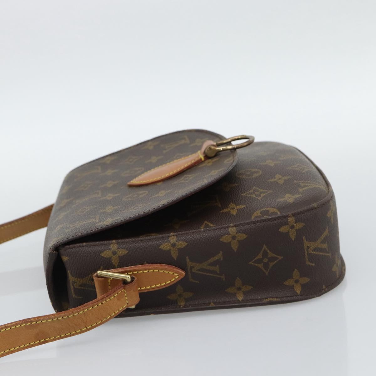 LOUIS VUITTON Monogram Saint Cloud GM Shoulder Bag M51242 LV Auth 190992