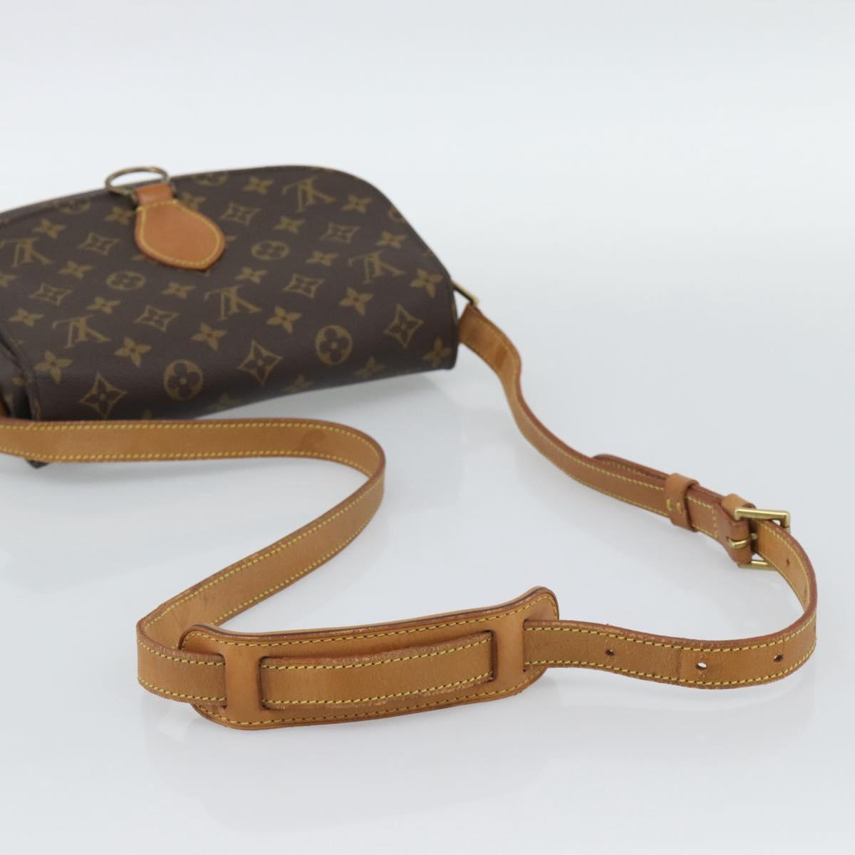 LOUIS VUITTON Monogram Saint Cloud GM Shoulder Bag M51242 LV Auth 190992