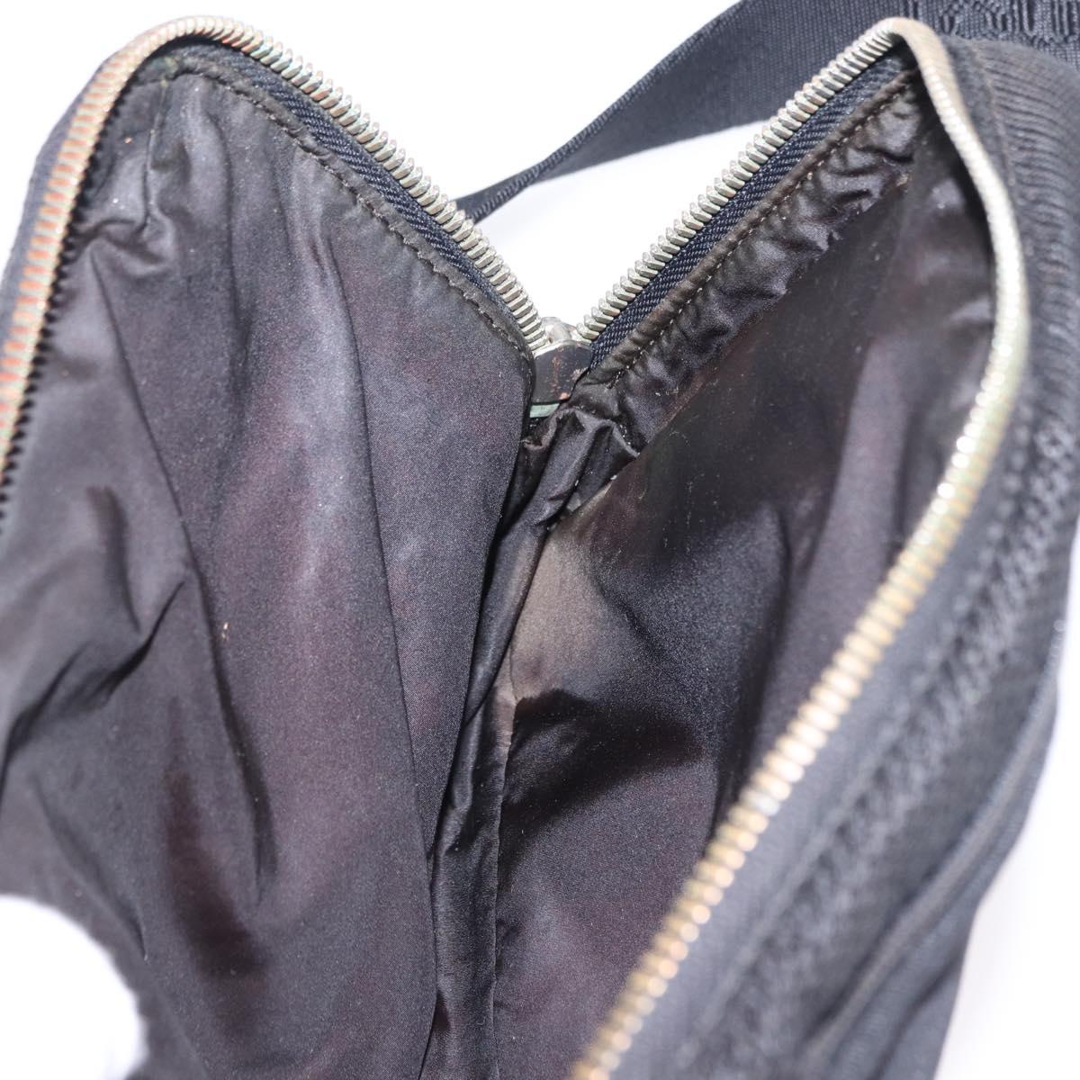 LOUIS VUITTON Damier Geant Arche Body Bag Noir M93021 LV Auth 190996