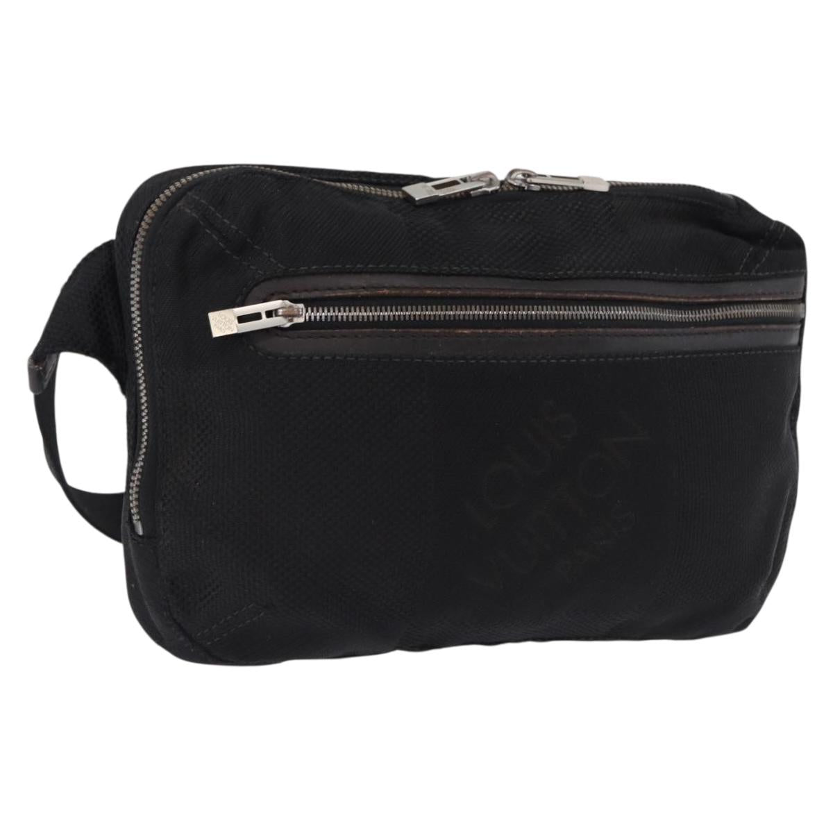 LOUIS VUITTON Damier Geant Arche Body Bag Noir M93021 LV Auth 190996