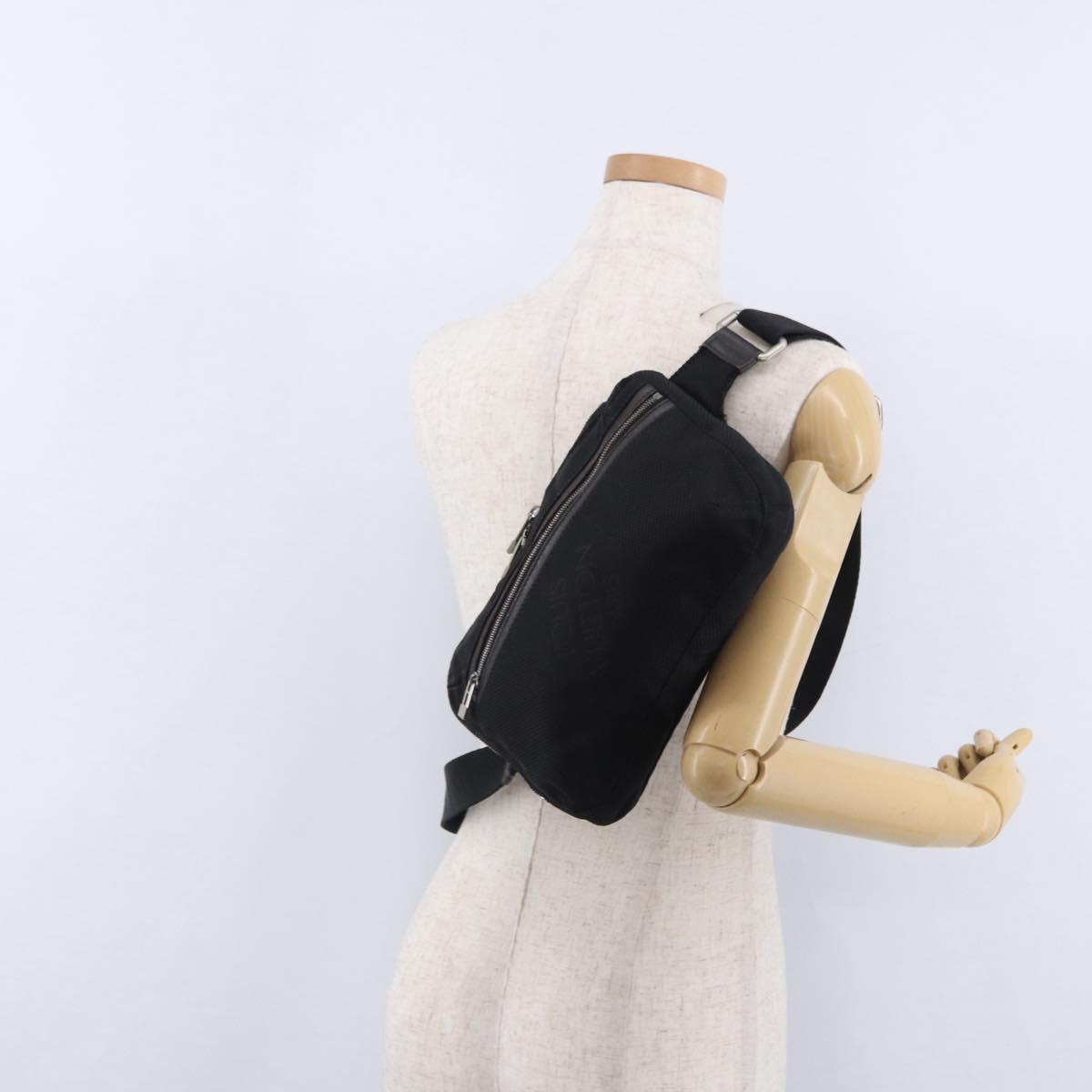 LOUIS VUITTON Damier Geant Arche Body Bag Noir M93021 LV Auth 190996