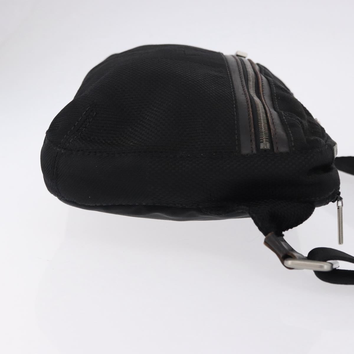 LOUIS VUITTON Damier Geant Arche Body Bag Noir M93021 LV Auth 190996