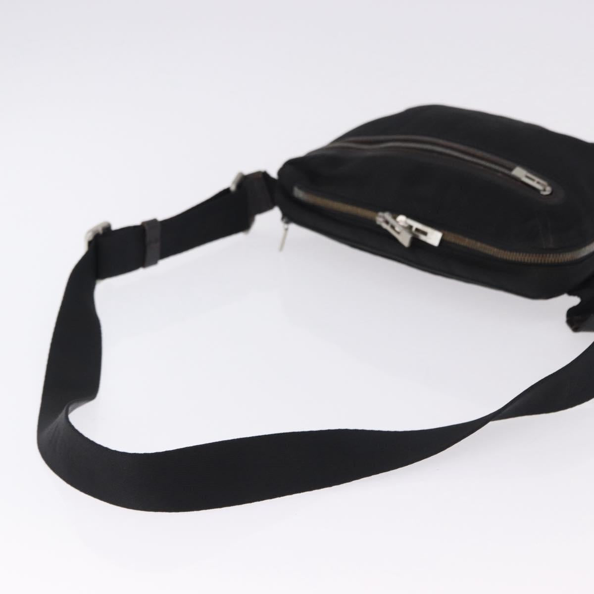 LOUIS VUITTON Damier Geant Arche Body Bag Noir M93021 LV Auth 190996