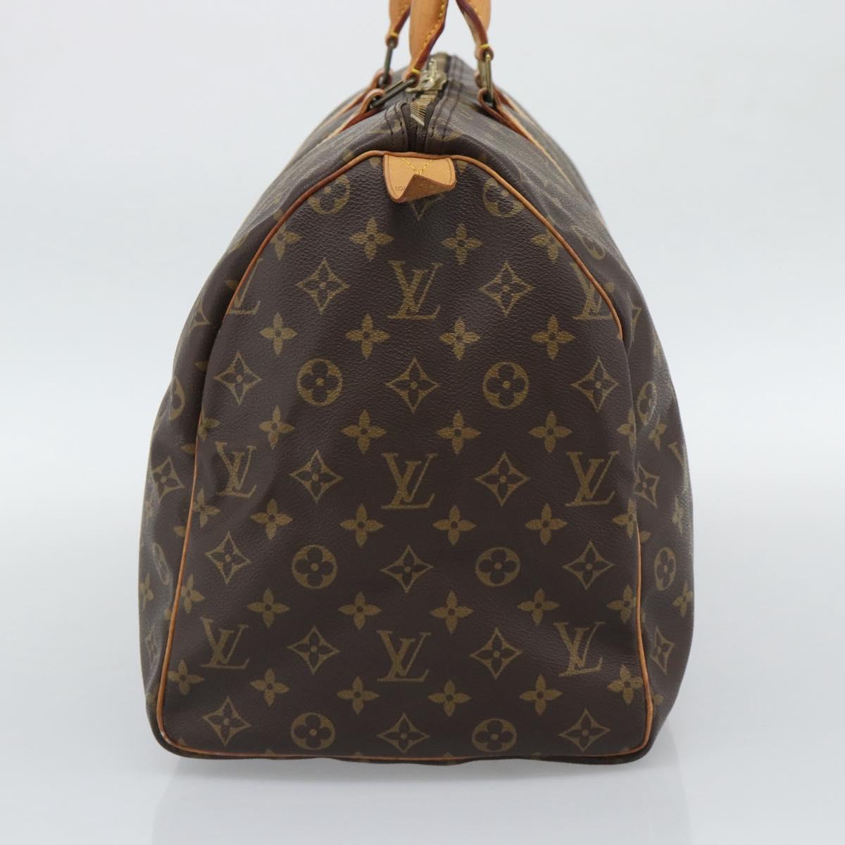 LOUIS VUITTON Monogram Keepall 50 Boston Bag M41426 LV Auth 190998