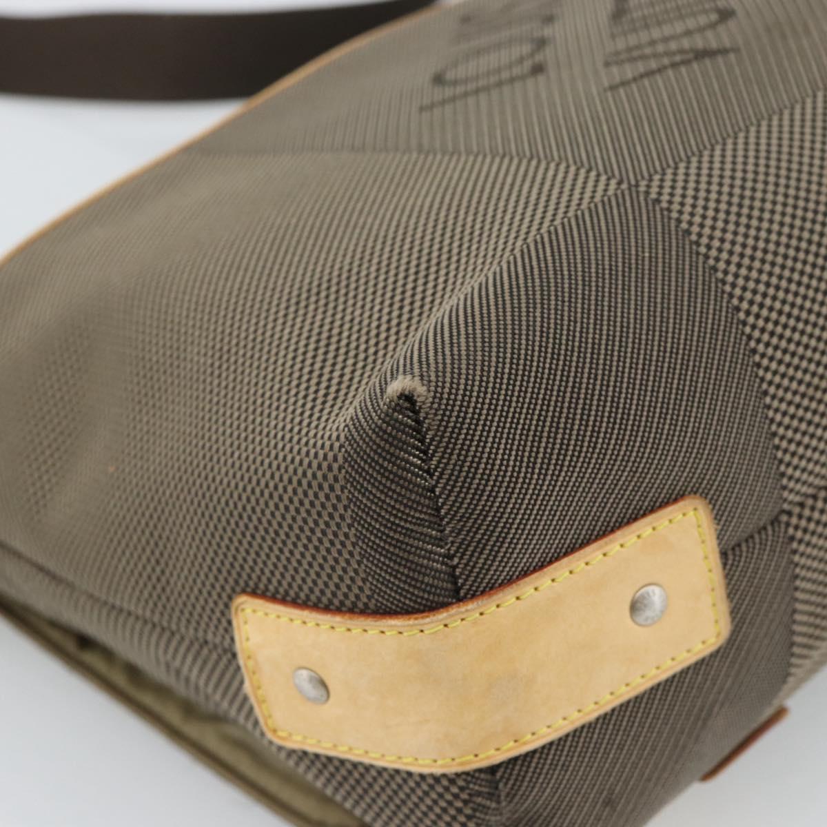 LOUIS VUITTON Damier Geant Roux Shoulder Bag Tail M93077 LV Auth 190999