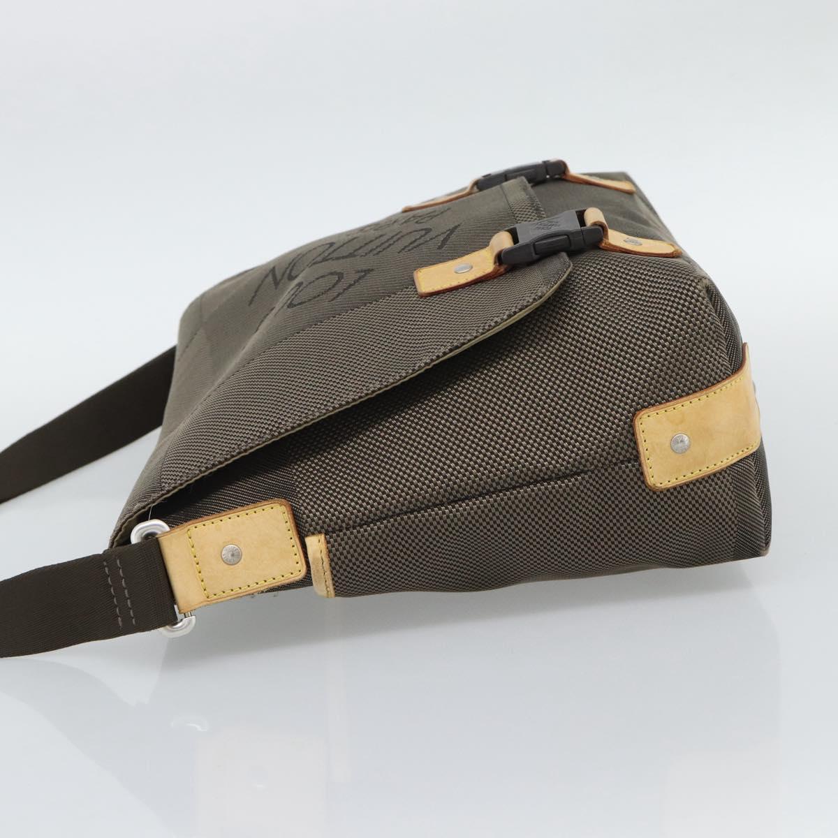 LOUIS VUITTON Damier Geant Roux Shoulder Bag Tail M93077 LV Auth 190999