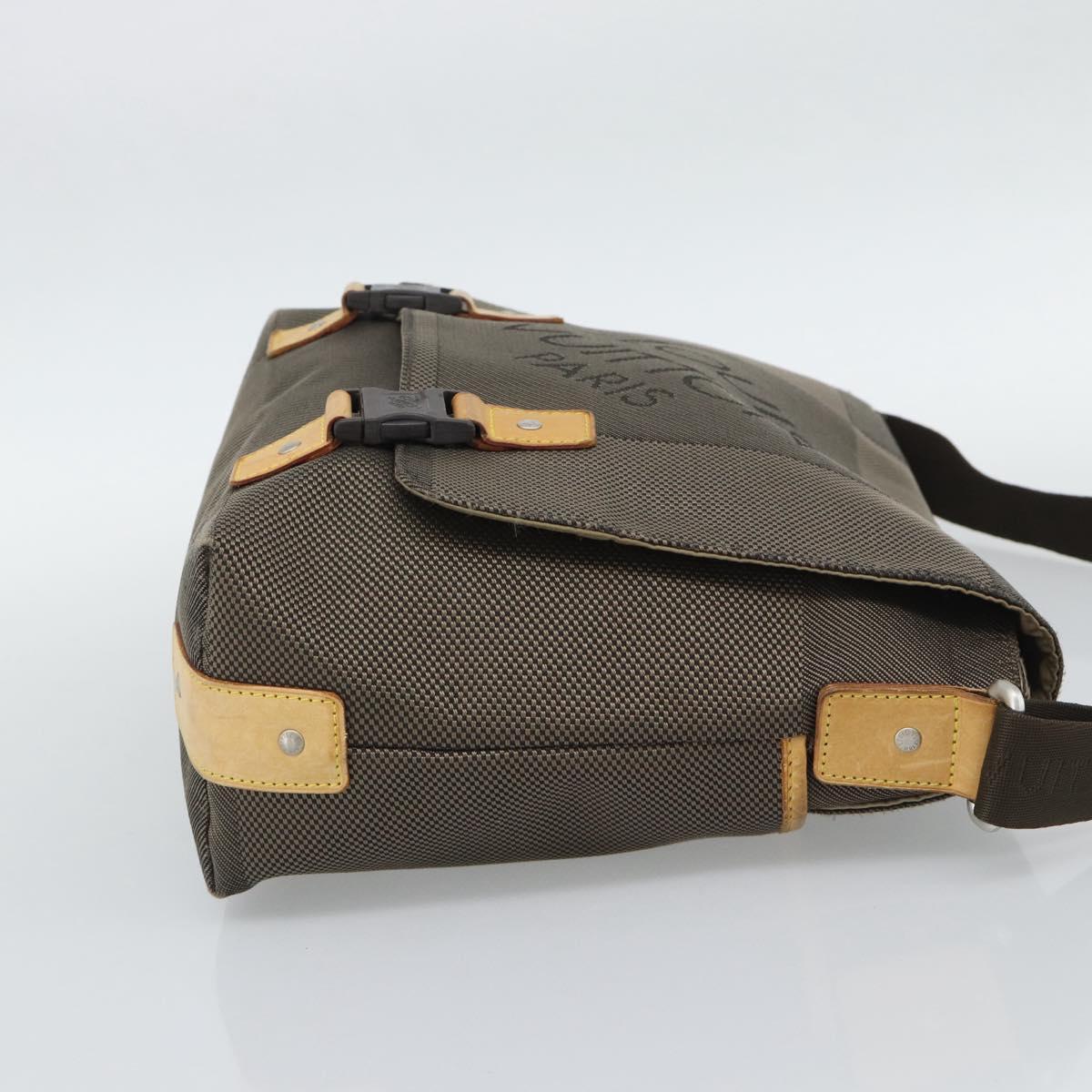 LOUIS VUITTON Damier Geant Roux Shoulder Bag Tail M93077 LV Auth 190999