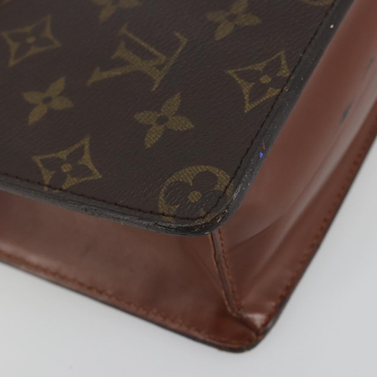 LOUIS VUITTON Monogram Pochette Homme Clutch Bag M51795 LV Auth 191001