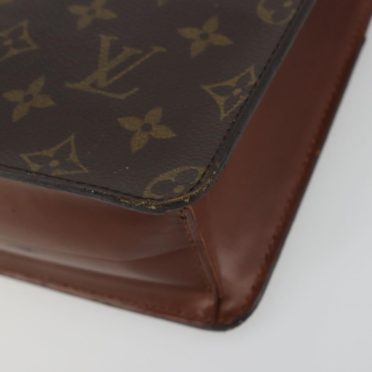 LOUIS VUITTON Monogram Pochette Homme Clutch Bag M51795 LV Auth 191001