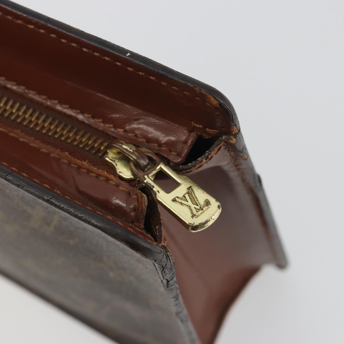 LOUIS VUITTON Monogram Pochette Homme Clutch Bag M51795 LV Auth 191001
