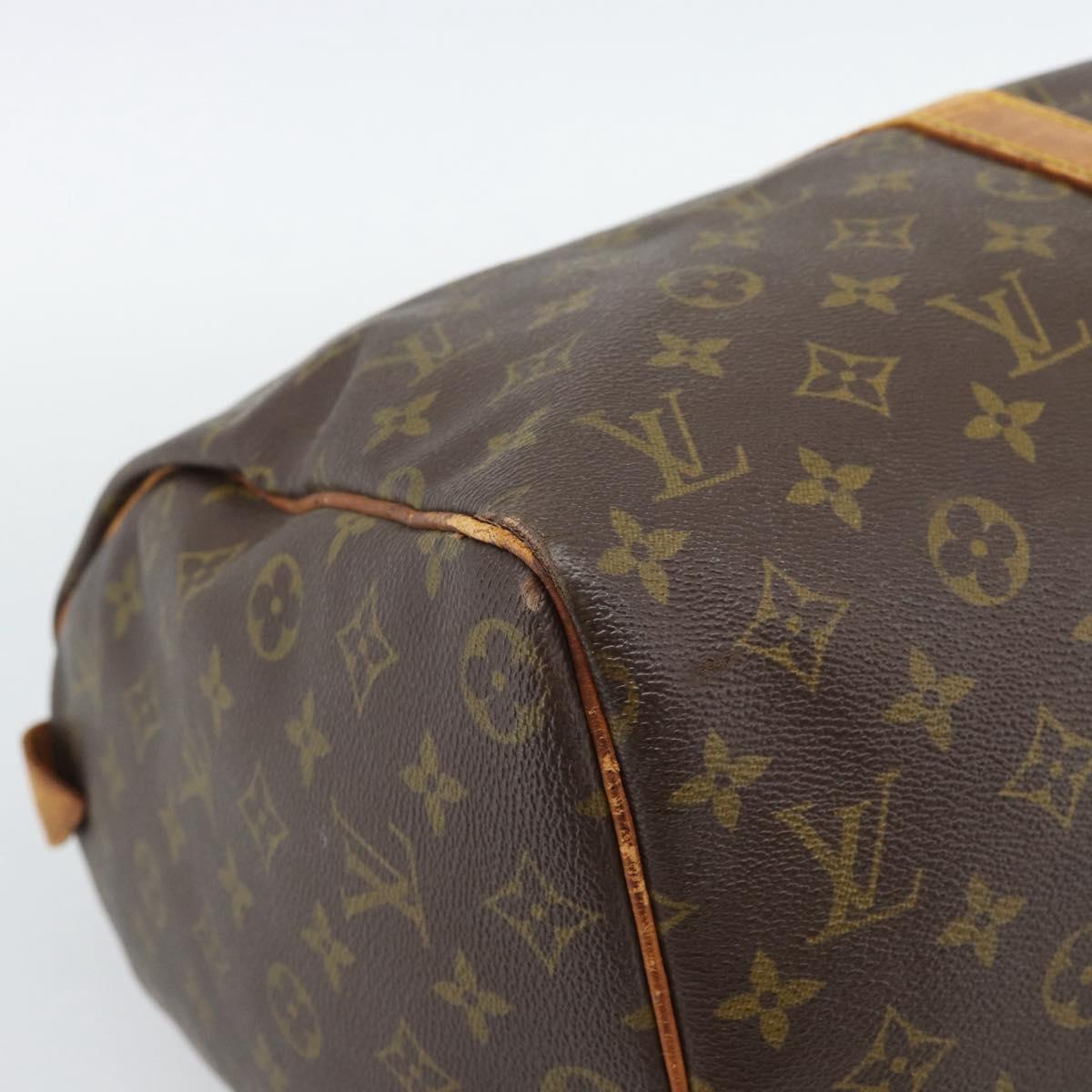 LOUIS VUITTON Monogram Keepall 45 Boston Bag M41428 LV Auth 191005