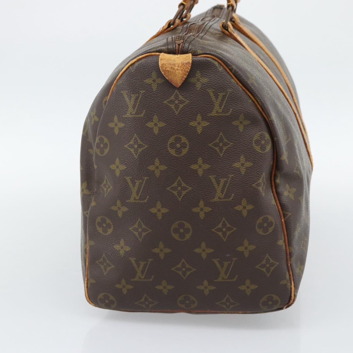 LOUIS VUITTON Monogram Keepall 45 Boston Bag M41428 LV Auth 191005
