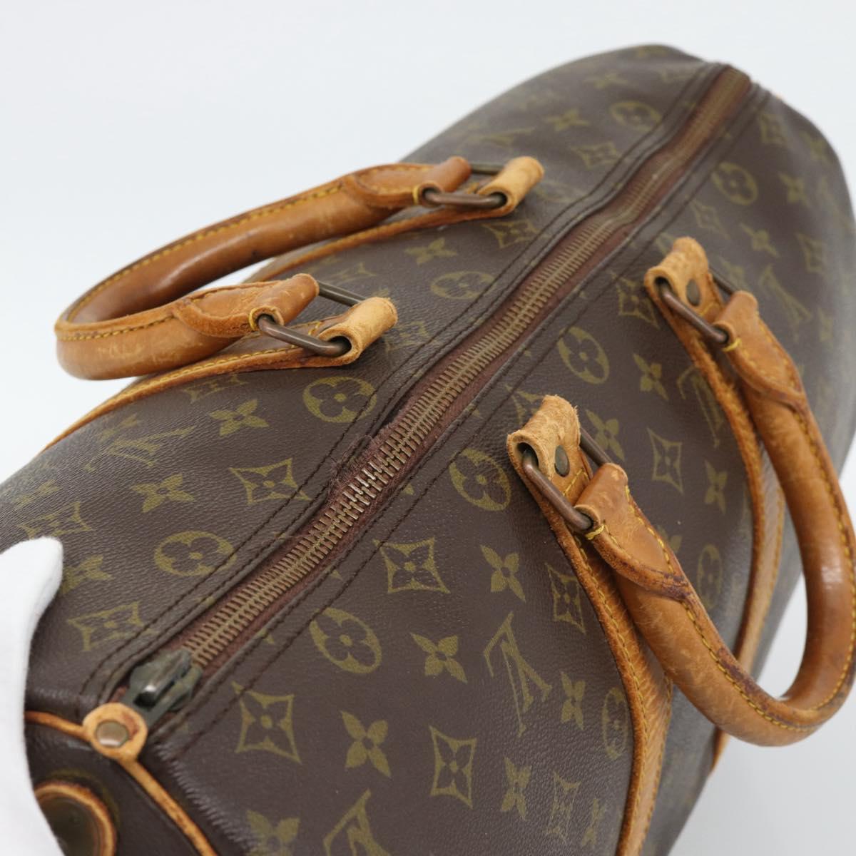 LOUIS VUITTON Monogram Keepall 45 Boston Bag M41428 LV Auth 191005