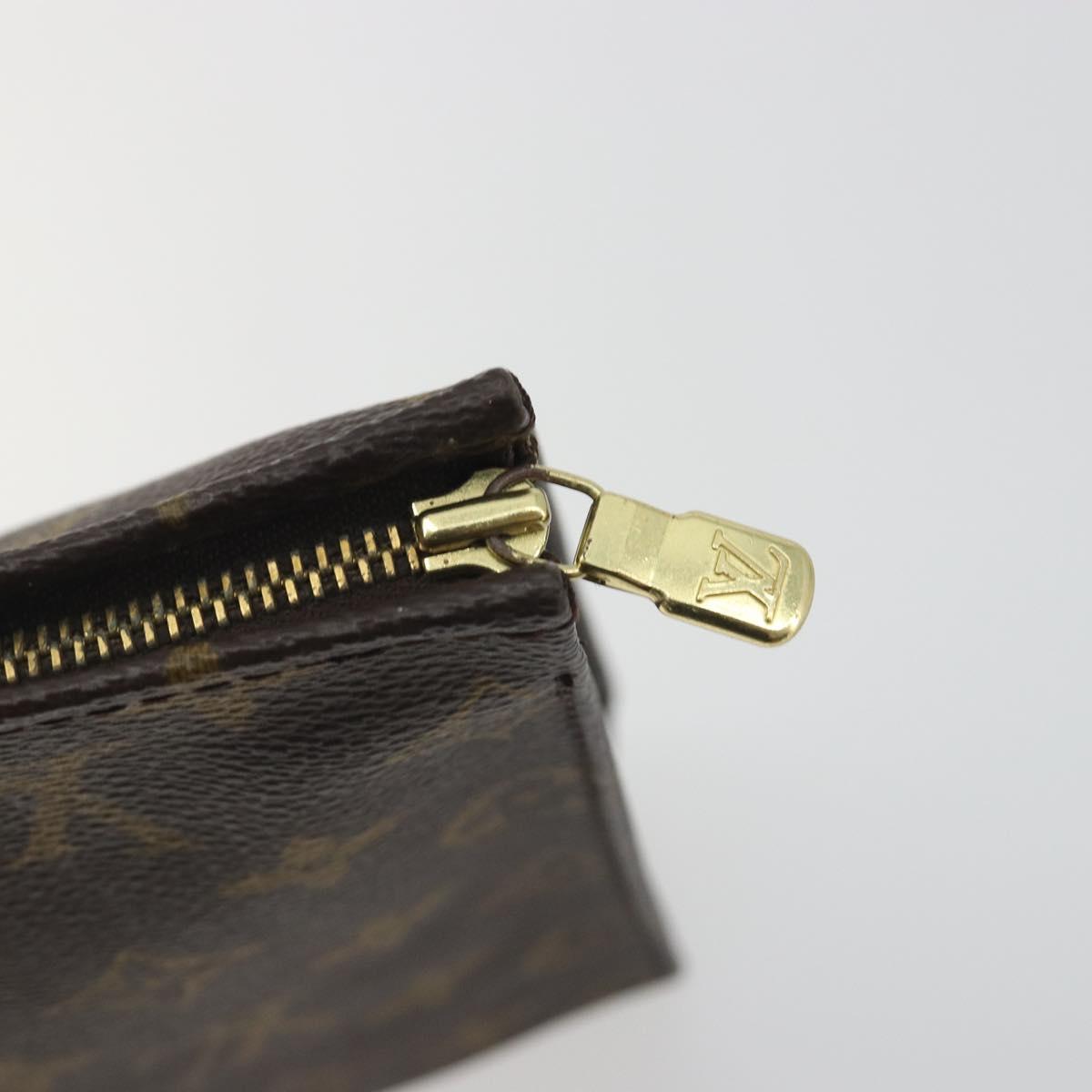LOUIS VUITTON Monogram Poche Toilette 26 Pouch M47542 LV Auth 191006