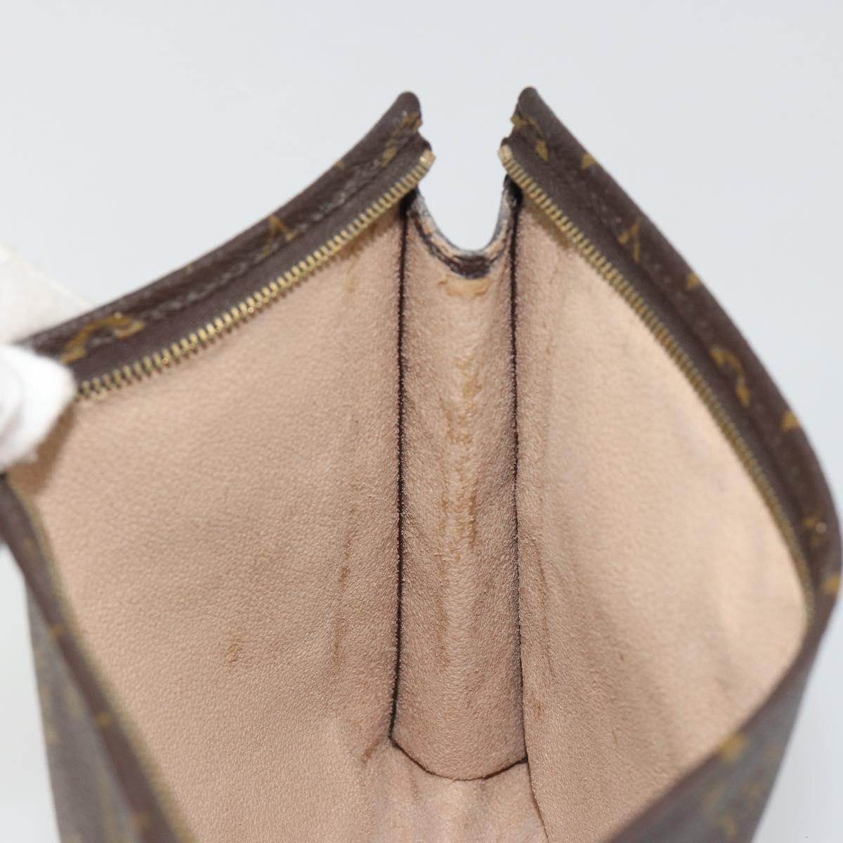 LOUIS VUITTON Monogram Poche Toilette 26 Pouch M47542 LV Auth 191006
