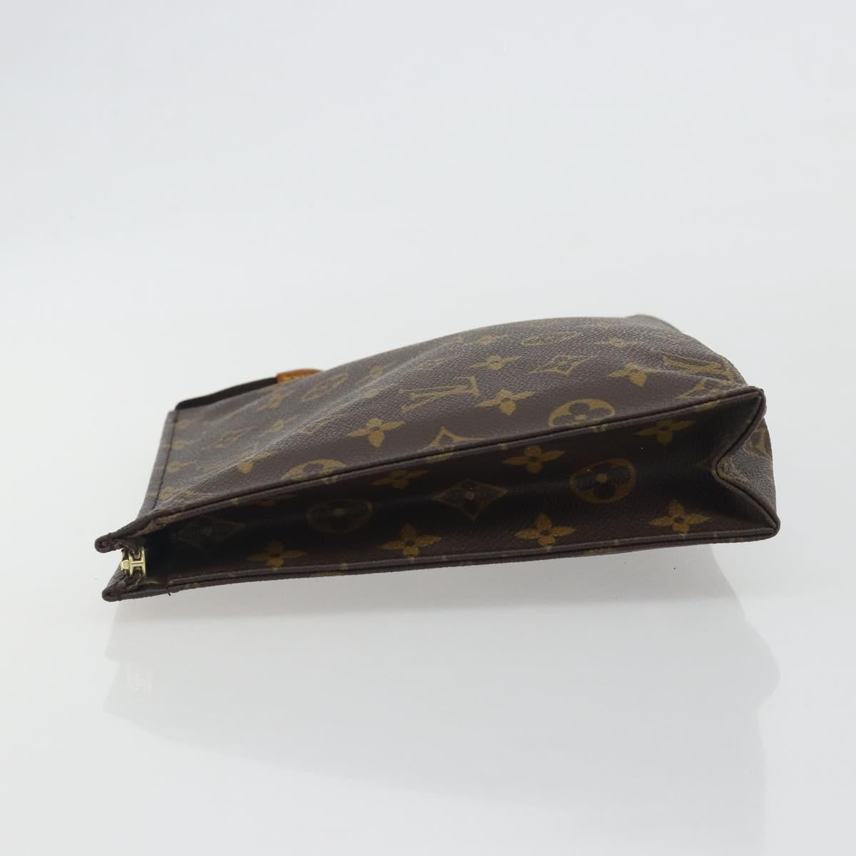 LOUIS VUITTON Monogram Poche Toilette 26 Pouch M47542 LV Auth 191006