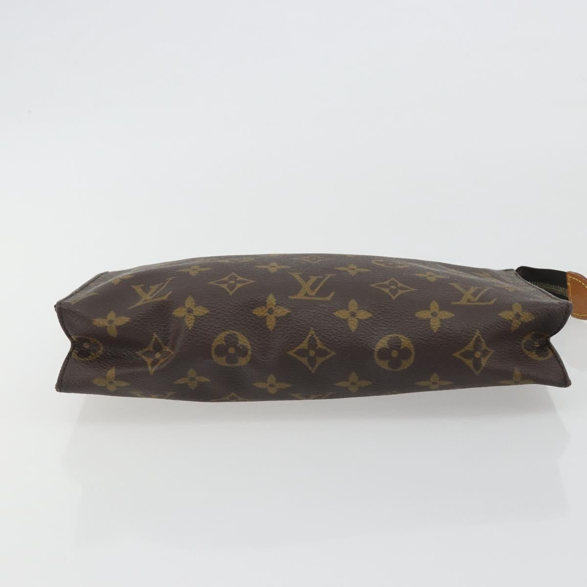 LOUIS VUITTON Monogram Poche Toilette 26 Pouch M47542 LV Auth 191006