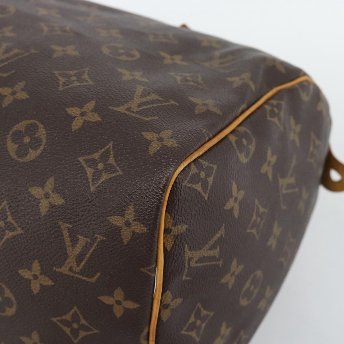 LOUIS VUITTON Monogram Speedy 30 Hand Bag M41526 LV Auth 191024A