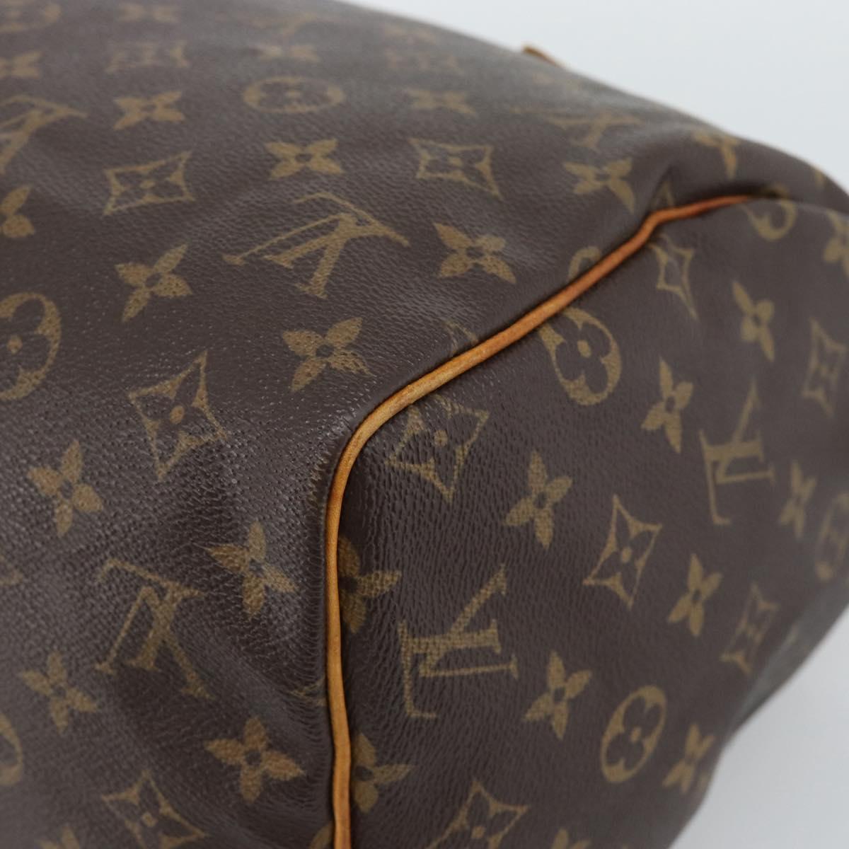 LOUIS VUITTON Monogram Speedy 30 Hand Bag M41526 LV Auth 191024A